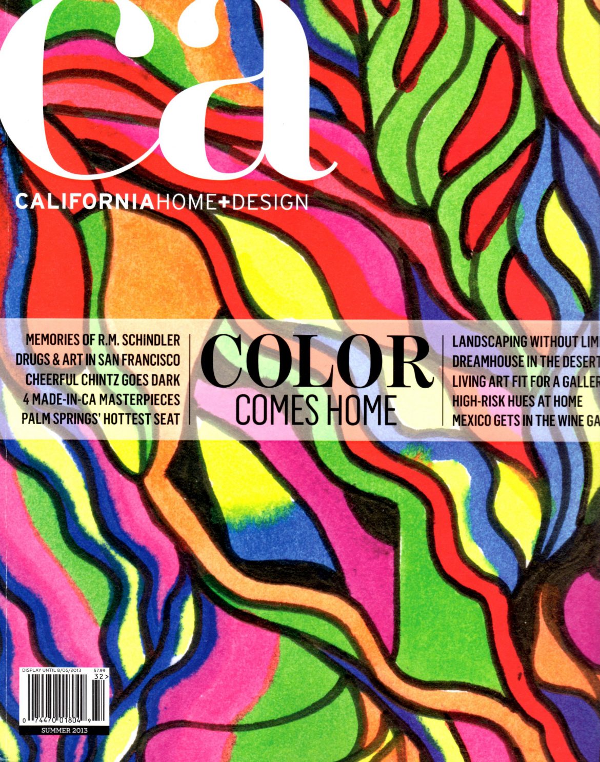 "California Home & Design cover 2013"