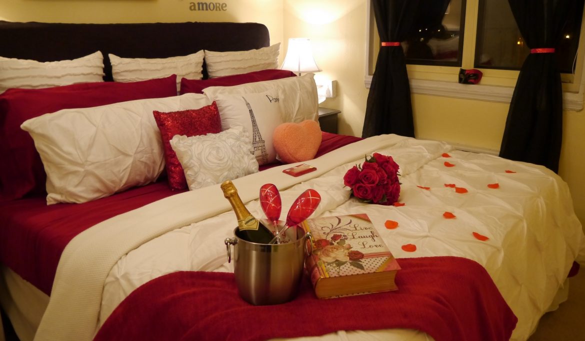 "Valentine Bedroom decor ideas"