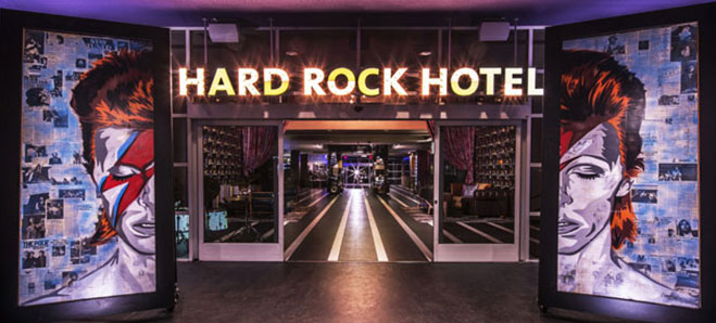 "Hard Rock Hotel in Palm Springs"