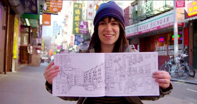 Landmarks Of New York City and San Francisco in Coloring Books1