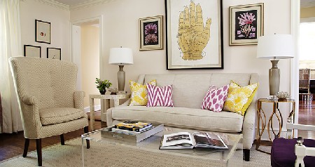 06 Traditional but Modern Living Rooms by Lauren Nelson Design
