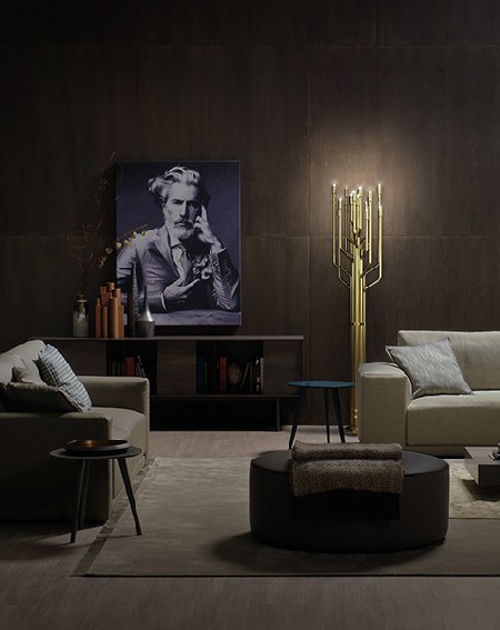 GET A MID-CENTURY MODERN STYLE WITH FLOOR LAMPS