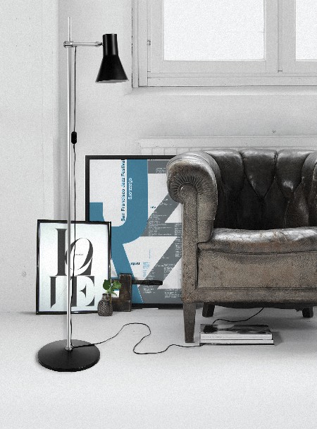 GIVE YOUR LIVING ROOM A MODERN FLOOR LAMP