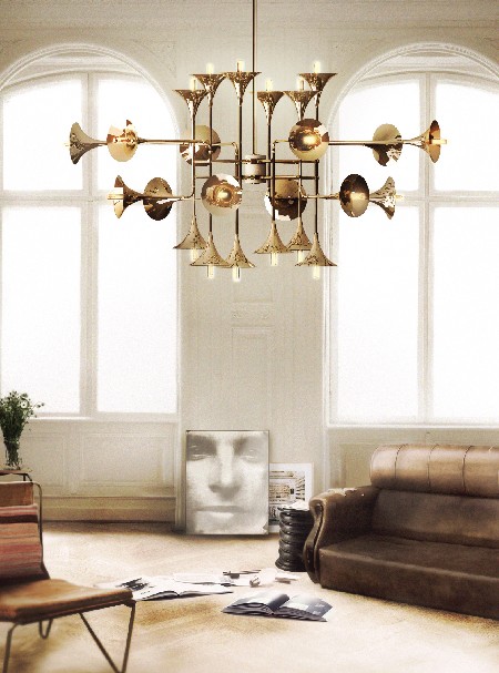 10 MODERN CHANDELIERS for a living room design
