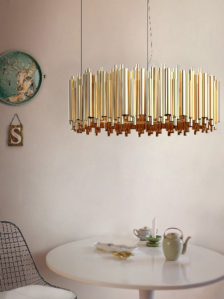 10 MODERN CHANDELIERS for a living room design