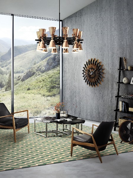 10 MODERN CHANDELIERS for a living room design
